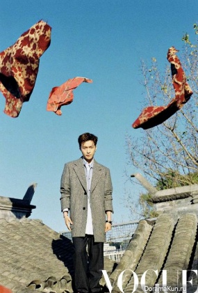 LAY (EXO) для Vogue China January 2019