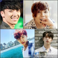 Seungri/Junho/Chansung/Lee Hong Ki