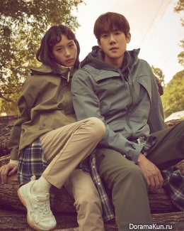 Yoo Yeon Seok, Han Ji Hyun для Eddie Bauer