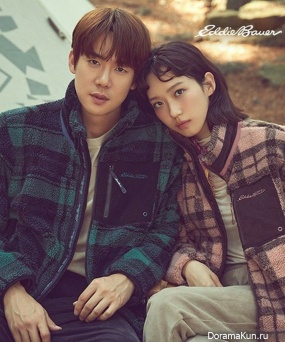 Yoo Yeon Seok, Han Ji Hyun для Eddie Bauer
