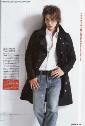 Akanishi Jin для FINEBOYS 2006