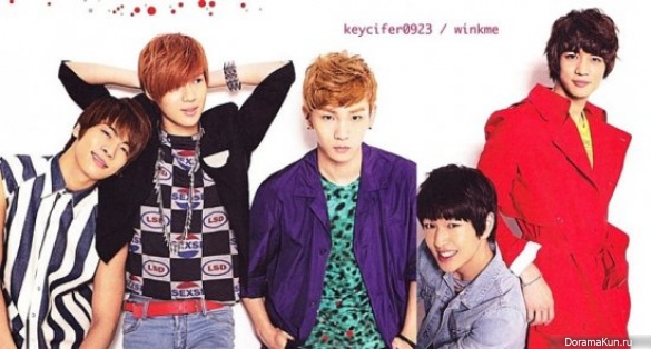 Интервью SHINee японскому журналу B-Pass