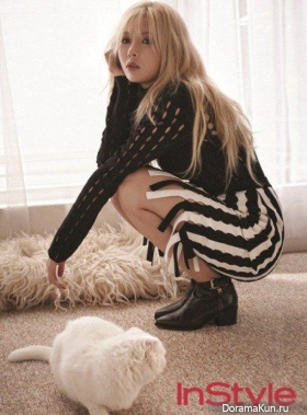 4Minute (Hyuna) для InStyle October 2015