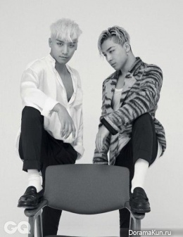 Big Bang для GQ August 2015