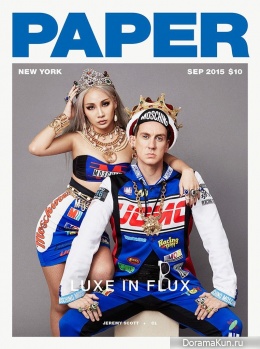 CL (2NE1), Jeremy Scott для Paper September 2015