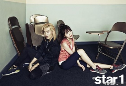 M.I.B (Kangnam), EXID (Hani) для @Star1 January 2015