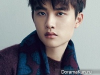 EXO (D.O) для Elle December 2014 Extra
