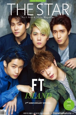 FTISLAND для THE STAR April 2015