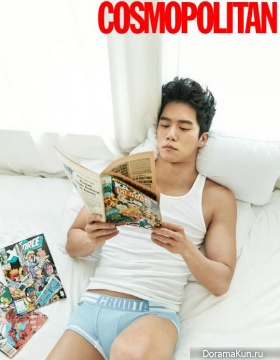 Ha Suk Jin для Cosmopolitan October 2015