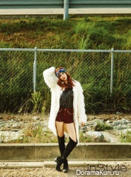 Ha Yun Joo для InStyle October 2015