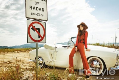 Ha Yun Joo для InStyle October 2015