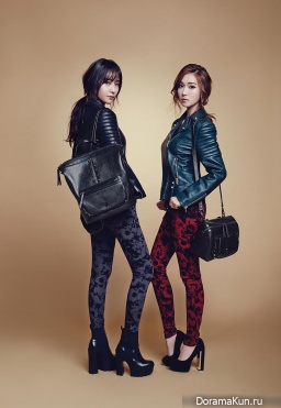 Jessica, f(x) Krystal для Lapalette 2014 CF