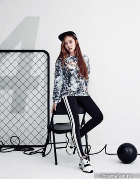 Jessica для Li-Ning 2015 Fall/Winter