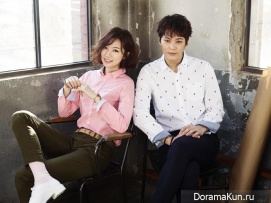 Joo Won, Ha Yun Joo для Edwin S/S 2015