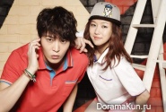 Joo Won, Ha Yun Joo для Edwin S/S 2015