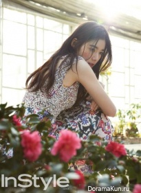 Jung Eun Chae для InStyle January 2015