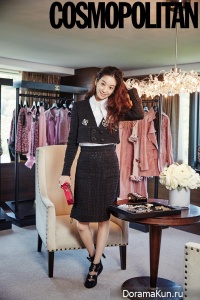 Jung Ryu Won для Cosmopolitan June 2015