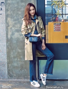 Davichi (Kang Min Kyung) для Allure October 2014