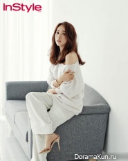 Kim Min Jung для InStyle August 2014