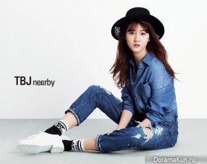 Kim Sae Ron, Lee Tae Hwan (5urprise) для TBJ S/S 2015