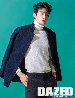 Korean Models для Dazed October 2015