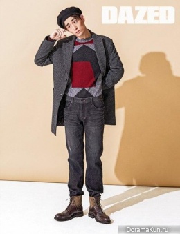 Korean Models для Dazed October 2015