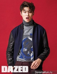Korean Models для Dazed October 2015