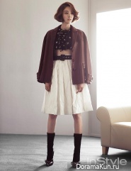 Lee Da Hee для InStyle March 2015