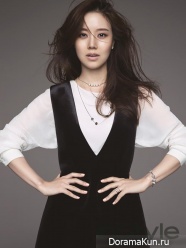 Moon Chae Won для InStyle October 2015