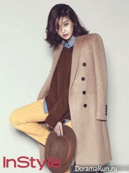 Oh Yeon Seo для InStyle October 2014