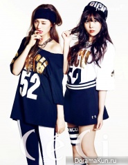 Orange Caramel для CeCi September 2014