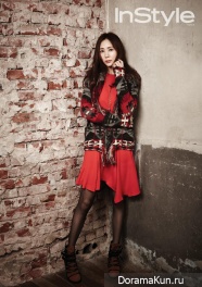 Park Ye Jin для InStyle January 2015