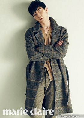 Park Yoo Hwan для Marie Claire December 2015