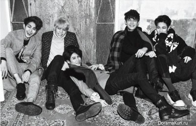 SHINee для CeCi December 2014 Extra