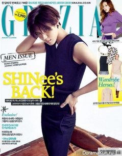 SHINee для Grazia August 2015