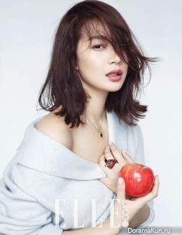 Shin Min Ah для Elle Korea October 2014