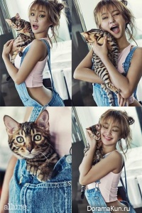 Sistar (Hyorin) для Allure April 2015 Extra