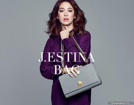 Song Hye Kyo для J.estina Bag F/W 2015 Extra