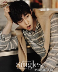 Song Jae Rim для Singles February 2015