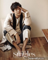Song Jae Rim для Singles February 2015