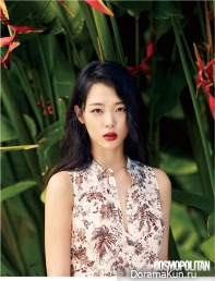 f(x) Sulli для Cosmopolitan June 2015 Extra