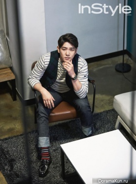 Super Junior (Kangin) для InStyle February 2015