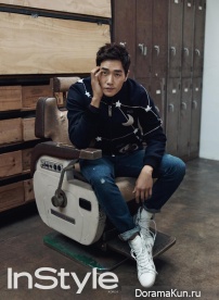 Yoo Ji Tae для InStyle December 2015