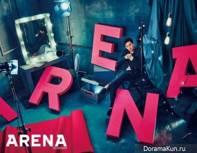 Yoo Ah In, Lee Seo Jin, Hyungsik (ZE:A), Beenzino для Arena Homme Plus January 2016