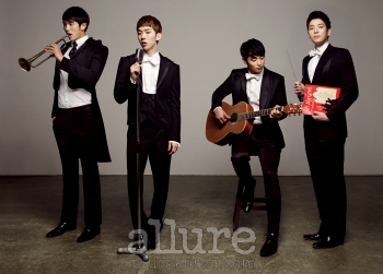 2AM для Allure Korea December 2011