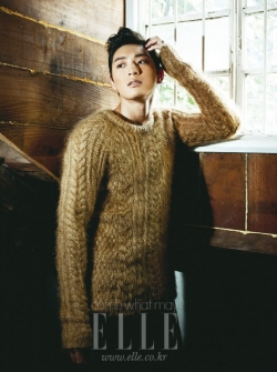 2AM's Jinwoon для Elle Girl Korea December 2011