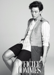2PMs Junho для LOfficiel Hommes Korea July 2012