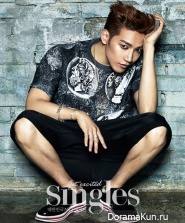 2PM (Jun.K) для Singles June 2014