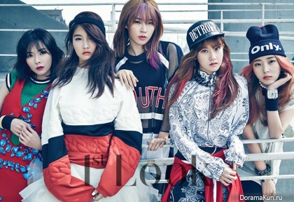 4Minute для First Look Magazine Vol.65
