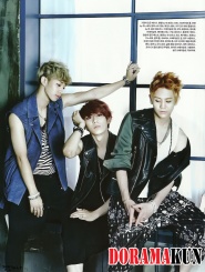 BEAST для Elle Girl Korea August 2012